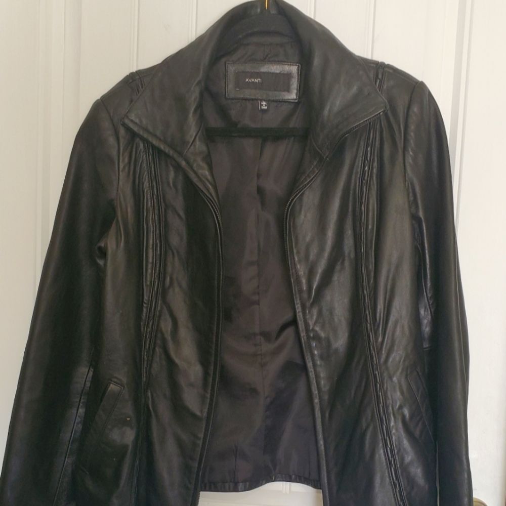 Avanti Leather Jacket Size L